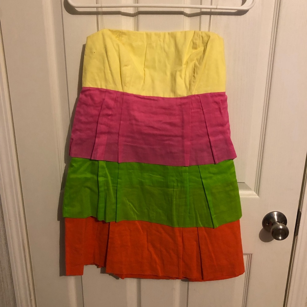 Karlie strapless dress